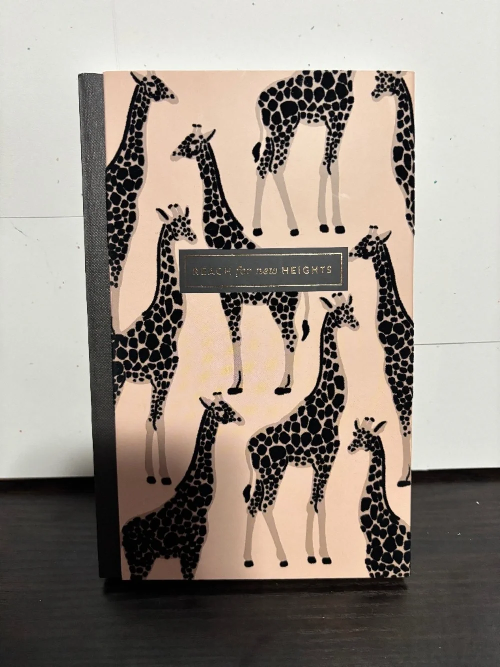 Giraffe felt Journal- Brand New